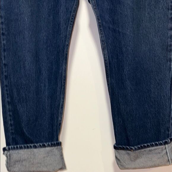 Lee Blue Relaxed Fit Jeans Classic Style - Picture 4 of 9